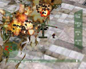 Nuclear Strike screenshot 2 for Nintendo 64